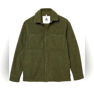 NEW Amazon‎ Essentials Men's Recycled Polyester Sherpa Jacket (Medium)